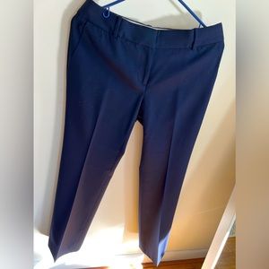j crew wool pants- 2 navy